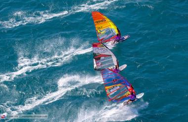 PWA Windsurfing competition, New Caledonia